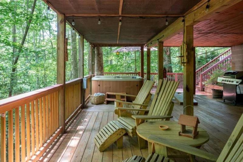 Mountain Spirit Cabin - Fireplace And Hot Tub Villa Blue Ridge Cameră foto