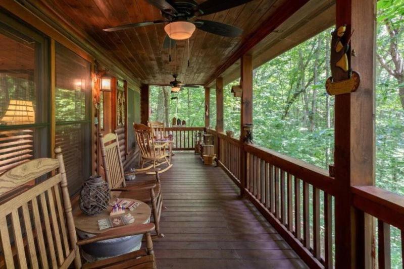 Mountain Spirit Cabin - Fireplace And Hot Tub Villa Blue Ridge Exterior foto