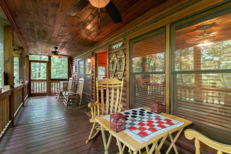 Mountain Spirit Cabin - Fireplace And Hot Tub Villa Blue Ridge Exterior foto