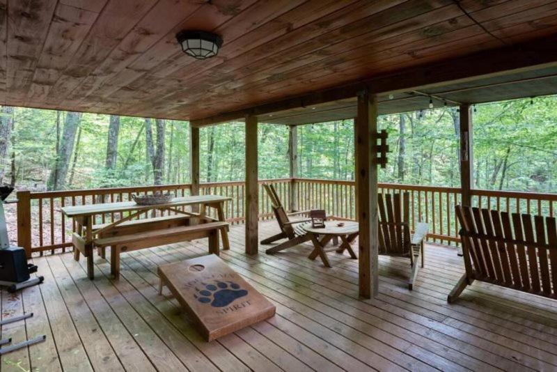 Mountain Spirit Cabin - Fireplace And Hot Tub Villa Blue Ridge Exterior foto