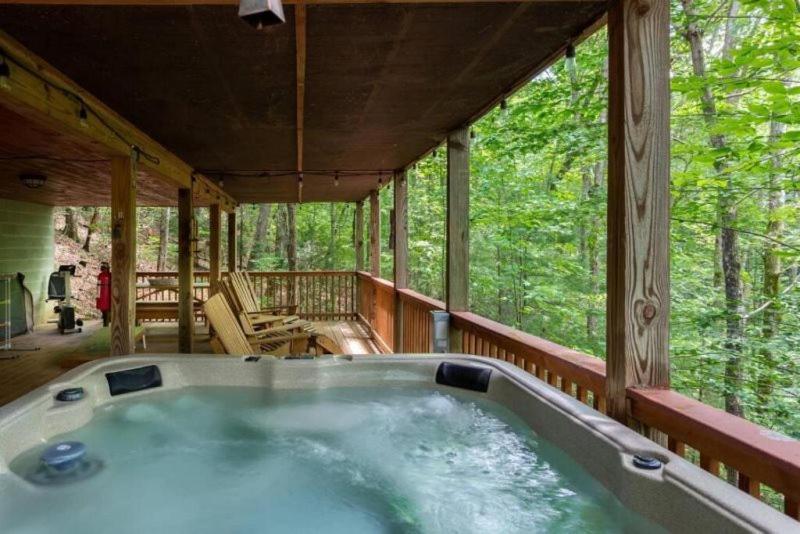 Mountain Spirit Cabin - Fireplace And Hot Tub Villa Blue Ridge Exterior foto