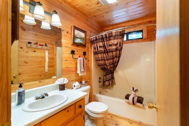 Mountain Spirit Cabin - Fireplace And Hot Tub Villa Blue Ridge Exterior foto